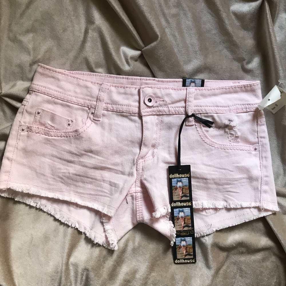 Dollhouse denim shorts